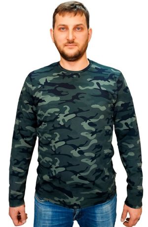 Лонгслив мужской из хлопка Patriot 9337