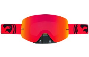 Спортивная маска оправа линзы Dragon Alliance NFXs ( Red-Black Split, Red Ion + Clear)