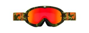 Спортивная маска оправа линзы Dragon Alliance MDX ( Camo, Red Ion + Clear)