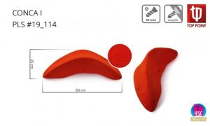 Формовой рельеф для скалолазания Top Point Conca I