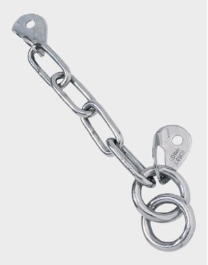 Цепь со шлямбурными ушами и кольцом нерж сталь Kong Granit ( . )