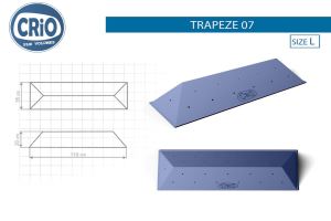 Надежный рельеф для скалолазания Crio Holds Trapeze 07