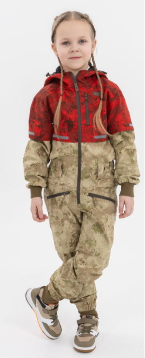 Комбинезон противоэнцефалитный детский с пропиткой Rosomaha Таежный
