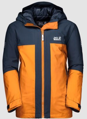 Jack Wolfskin - Детская зимняя куртка Powder Mountain Jacket Boys