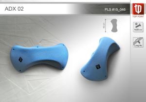 Оригинальный рельеф для скалолазания Top Point Adx 02