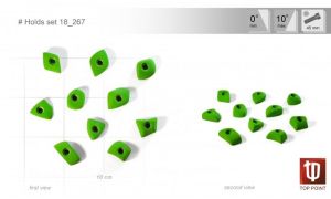 Зацепы для скалолазания Top Point #267