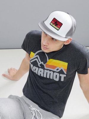 Стильная бейсболка с логотипом Marmot Origins Flat Bill