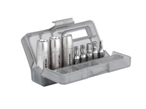 Надежные насадки динамометрические Topeak Nano TorqBox DX with 4Nm/5Nm/6Nm torque socket & 5 tool bits