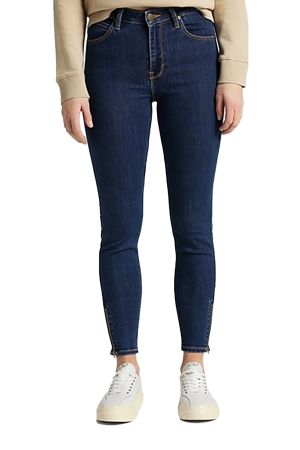 Джинсы для девушек Lee Scarlett High Zip Stone Travis