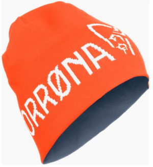 Вязанная шапка с принтом Norrona 29 Thin Logo Beanie