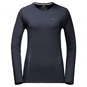 Женская термофутболка с длинным рукавом Jack Wolfskin Hollow range longsleeve women