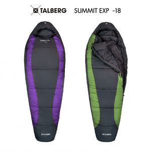 Talberg Спальный мешок с левой молнией Talberg Summit EXP -18°С (комфорт +2°С)