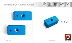 Практичный набор зацепов для спортивного туризма и скалолазания Top Point #315 Touristic B Set