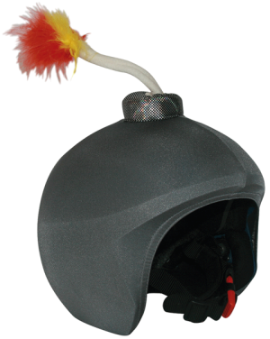 Нашлемник с интересным дизайном Coolcasc S068 Bomba