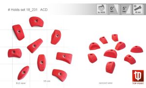 Зацепы для скалодромов Top Point #231 ACD