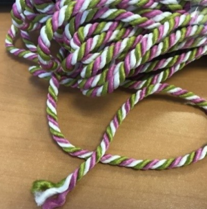 Веревка прочная крученая 3-х прядная полипропилен Эбис 4 мм