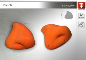 Оригинальный рельеф для скалолазания Top Point Pouch