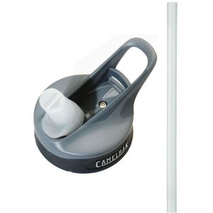 Крышка для универсальной бутылки CamelBak Cap and Straw eddy® Dk Grey Cap