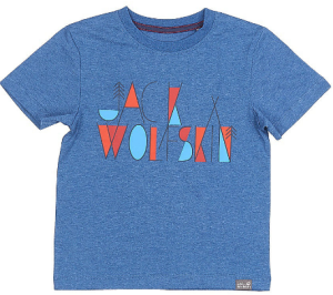 Футболка летняя детская Jack Wolfskin Brand T Boys