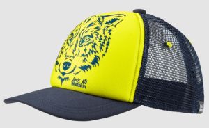 Яркая кепка Jack Wolfskin Animal Mesh Cap Kids