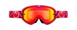 Спортивная маска оправа линзы Dragon Alliance MDX ( Red Paisley, Red Ionized + Clear Aft)