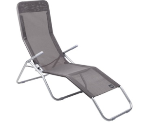 Удобный дачный шезлонг GoGarden Comfy