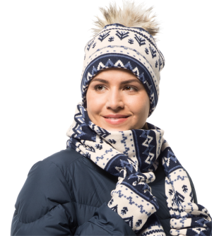 Шапка теплая флисовая Jack Wolfskin Scandic Cap Women