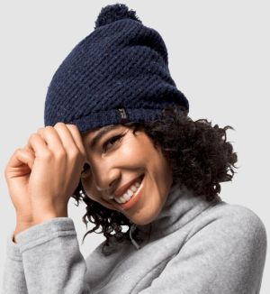 Мягкая шапка Jack Wolfskin Stormlock Wool Cap Women