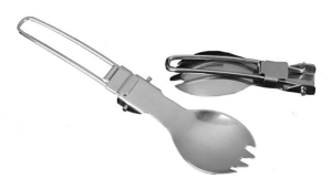 Вилка ложка складная походная Tramp -