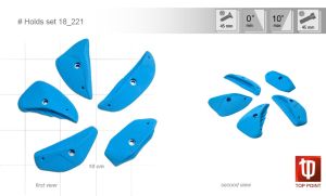Зацепы для скалолазания Top Point #221
