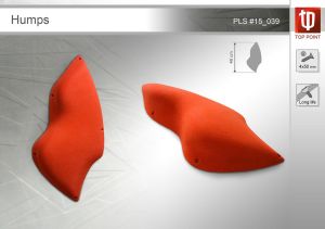 Яркий рельеф  для скалолазания Top Point Humps