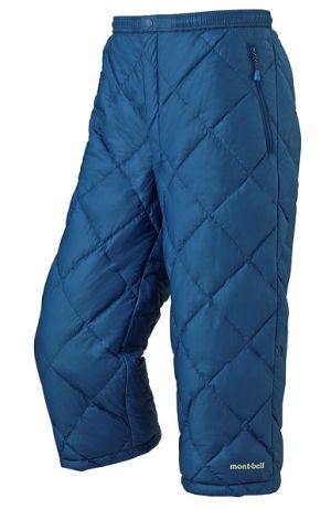 Укороченные пуховые брюки Montbell Superior Down Knee Long