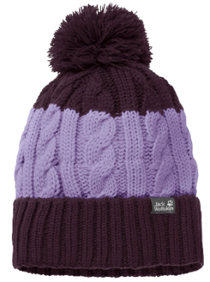Шапка вязаная для детей Jack Wolfskin Stormlock Pompom Beanie Kids