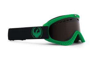 Спортивная маска оправа линза Dragon Alliance DXs ( Transp. Matte Green, Jet)
