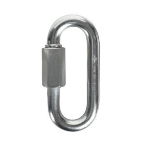 Вертикаль Стальной карабин овальный резьбовой 10