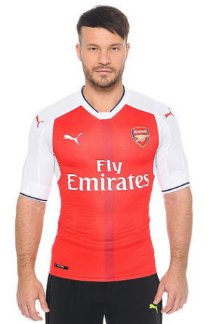 Футболка спортивная для фанатов клуба Puma Arsenal