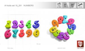 Детские зацепы Top Point Numbers #281