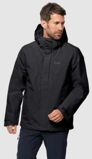 Флисовая куртка трансформер в Jack Wolfskin 3- -1 Gotland 3in1