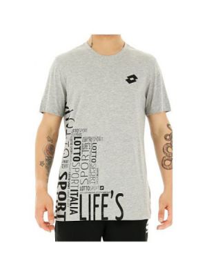 Практичная мужская футболка Lotto Tee Strike Mel Js