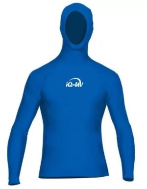 Лайкровая футболка с капюшоном мужская Iq Iq uv 300+