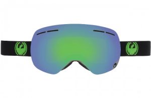 Сноубордическая маска линзы Dragon Alliance X1s (Jet/Green Ion, Yellow Red Ion)