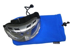 Мешочек чехол узкий для горнолыжных очков флисовый Терра -