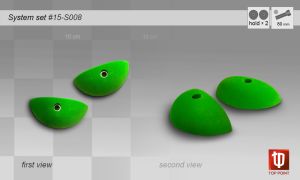 Оригинальный тренажер для пальцев и рук Top Point System set #S008