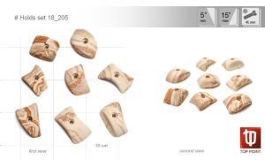 Зацепы для скалолазания Top Point #205