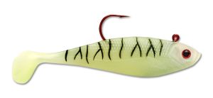 Фирменная приманка-виброхвост упаковка 3 штуки Storm Wildeye Swim Shad 04 25 гр