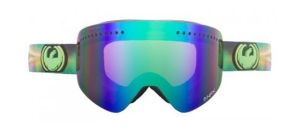 Спортивная маска оправа линза Dragon Alliance NFX-L ( Aurora, Green Ion)