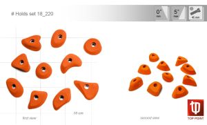 Зацепы для скалолазания Top Point #220