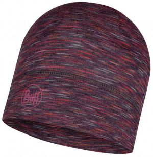 Шапка тонкая Buff Lightweight Merino Wool Hat Shale Grey Multi Stripes