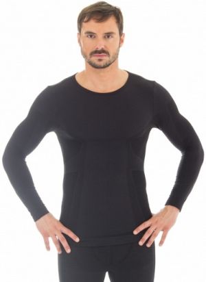 Футболка нательная мужская с длинным рукавом Brubeck Comfort Wool