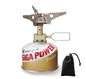 Легчайшая газовая горелка Snow Peak Giga Power Litemax ULTL GST-120